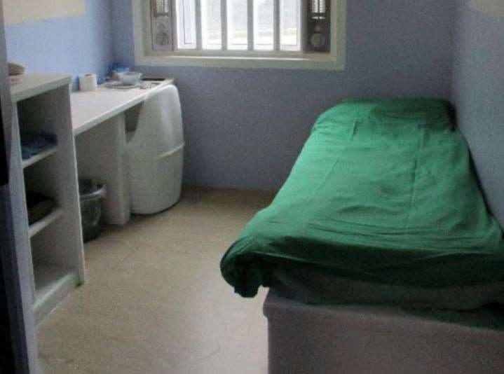 A prepared first night cell. Picture: HM Chief Inspector of Prisons