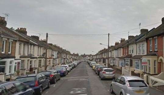 The pair were arrested in Milton Road, Gillingham. Picture: Google Maps