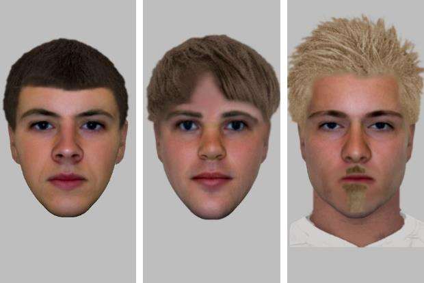 Police want to find these men after a robbery in Dartford (4996090)