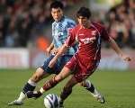 Zheng Zhi in midfield action. Picture: BARRY GOODWIN