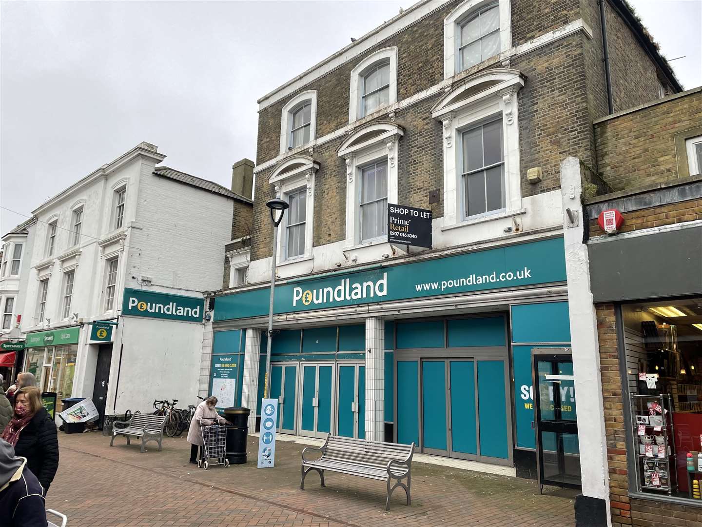 Travelodge is 'reviewing' the former Poundland premises in Deal High Street