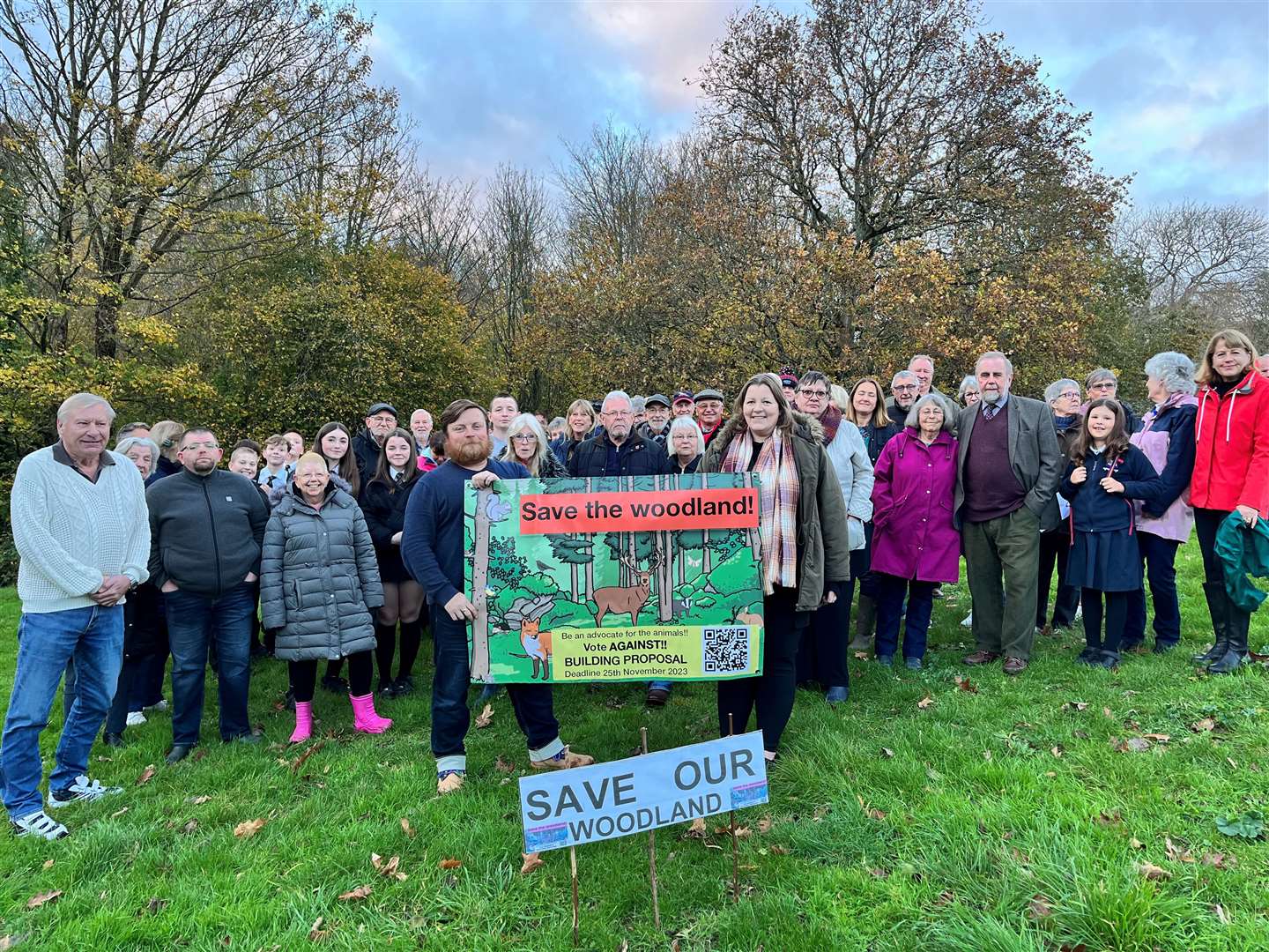 Residents are objecting to plans for a woodland retreat on land off Spanton Crescent and Turnpike Hill, in Hythe