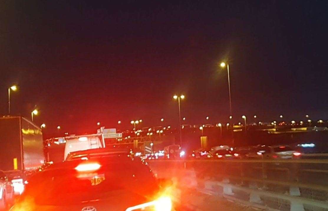 "Significant traffic" at Dartford Crossing due to police incident. Picture: Christina Alves