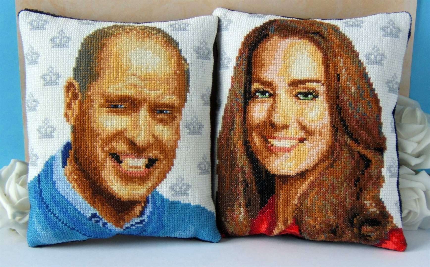 She also makes portraits of William and Kate