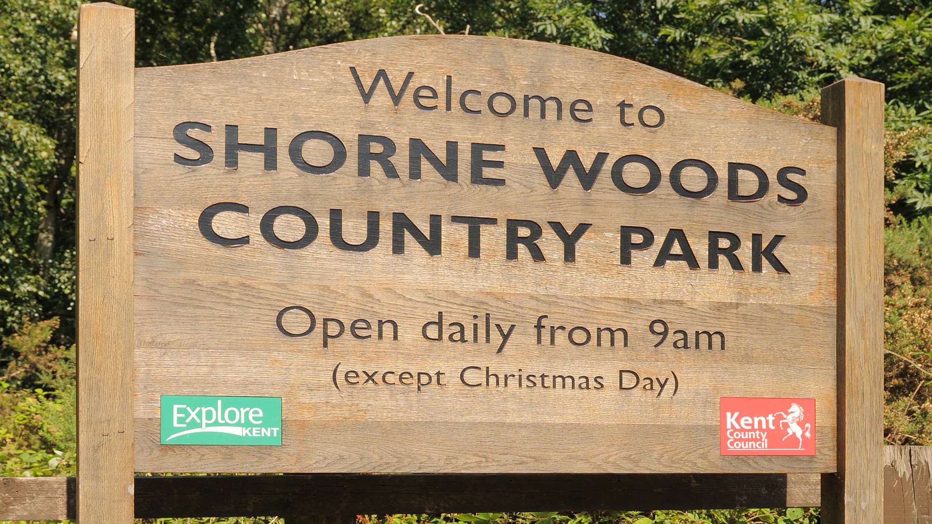 Christie was caught at Shorne Woods Country Park
