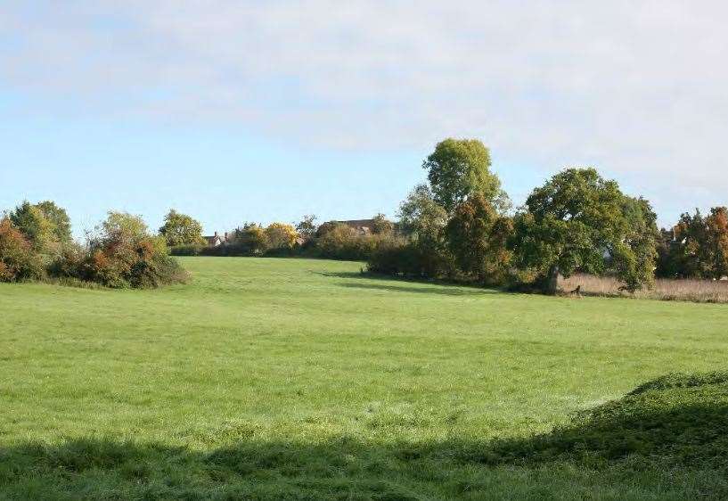 Catesby Estates wants to build at the western edge of Headcorn. Picture: The Environmental Dimension Partnership Ltd and Catesby Estates