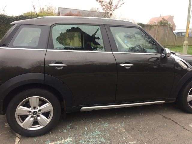 Another car vandalised in North Holmes Road