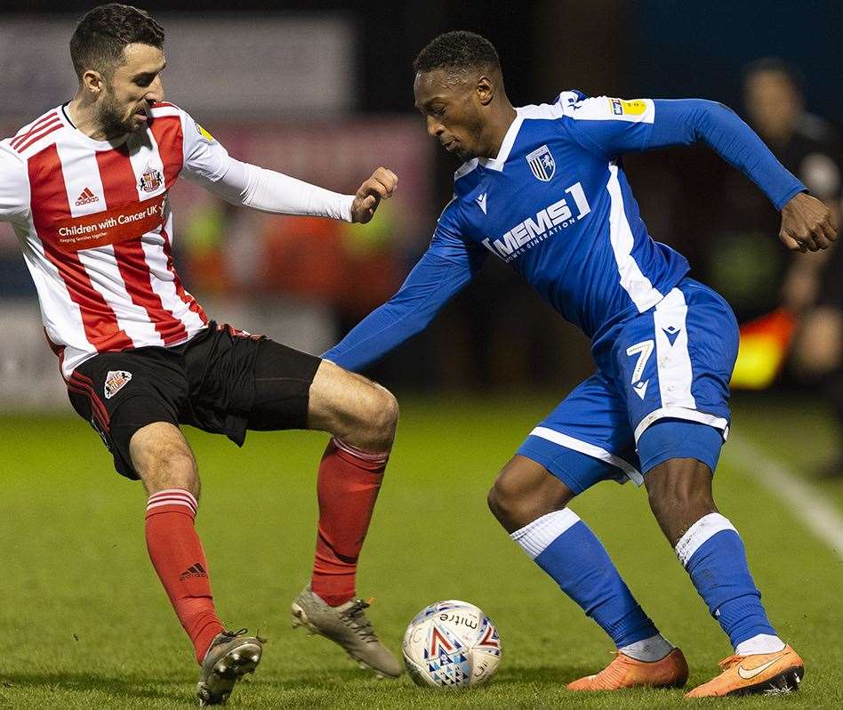Gills v Sunderland match action Picture: Ady Kerry (23660277)