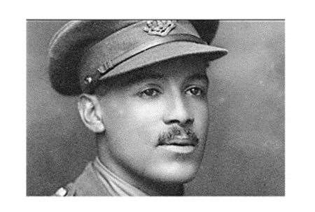 Walter Tull is remembered today as the first non-white man to serve as an officer in the British army