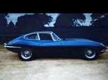 The stolen Sixties classic Jaguar.