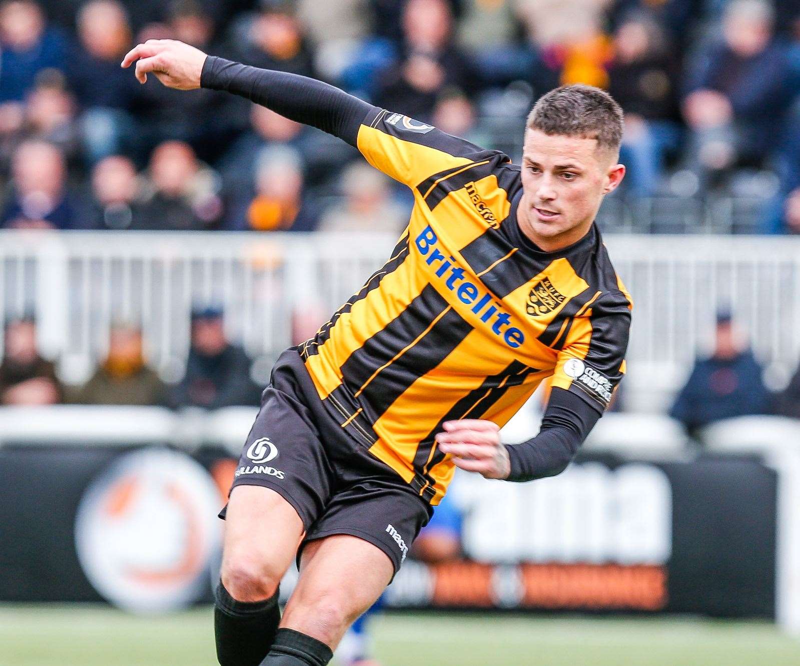 Jack Paxman in action for Maidstone Picture: Matthew Walker