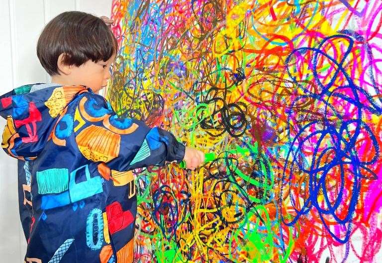 Medway toddler’s artwork to be displayed at Turner Contemporary gallery in Margate