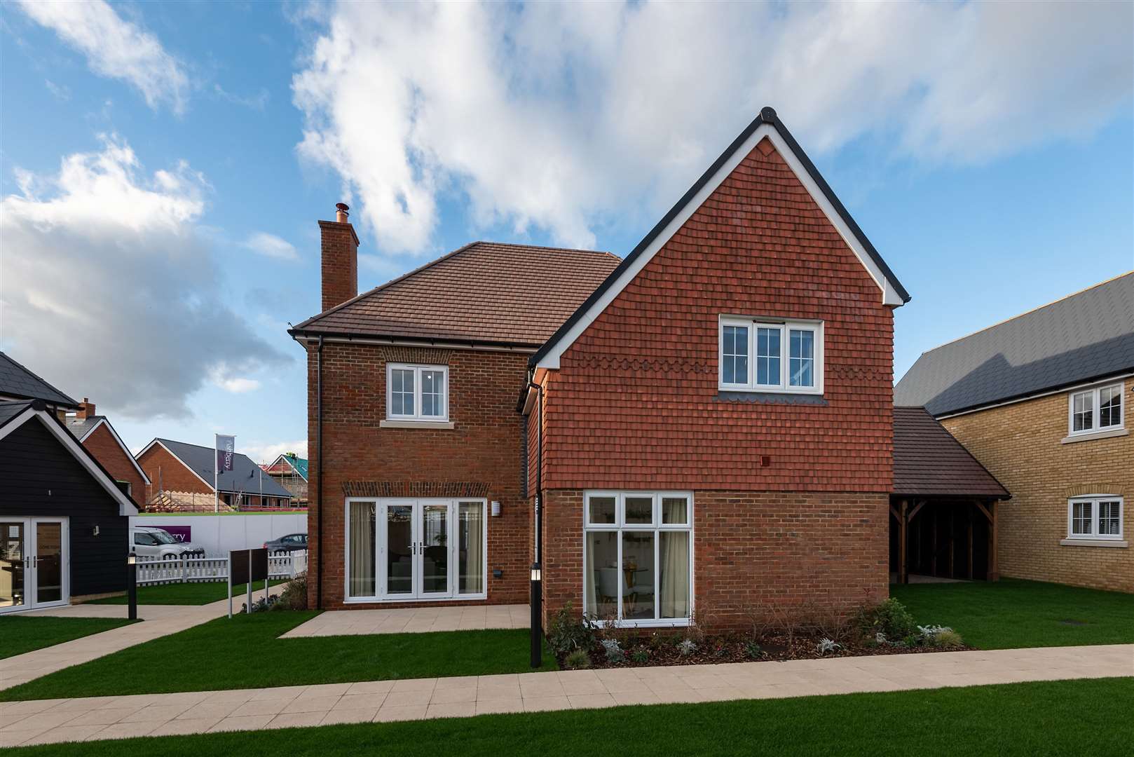 Images of Hyde's Evabourne development at Peter’s Village in Wouldham. Picture: The Hyde Group