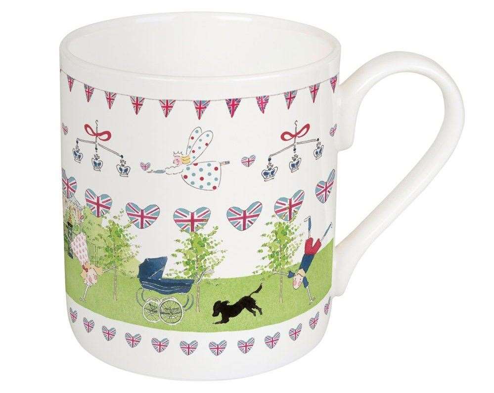 Sophie Allport has a range of mugs to celebrate royal events