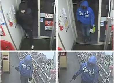 CCTV footage from the robbery. Credit: Kent Police