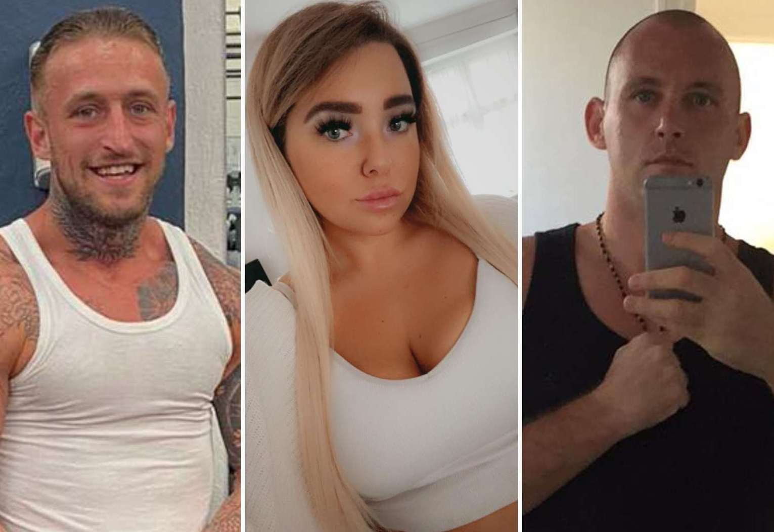 Lewis Jones, Alfie Scott and Shannon Cook were jailed for a knife attack in Whitstable