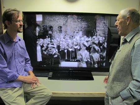 Tim Jones and John McCallum discuss his rare cinefilm footage of Canterbury from the 1940s.