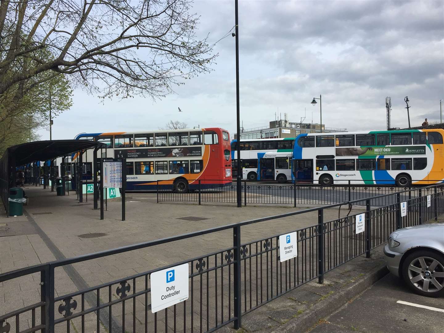 Stagecoach operates services from Canterbury bus station