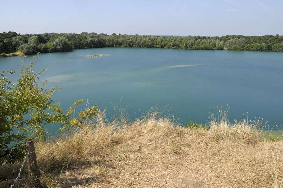 Police have warned about swimming in Aylesford quarry