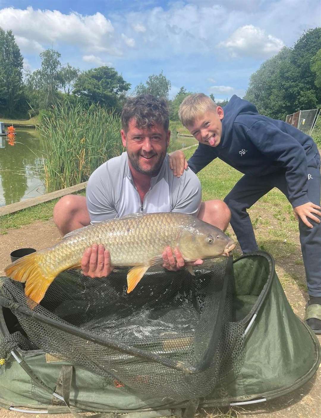 Craig regularly took his son Teddy fishing