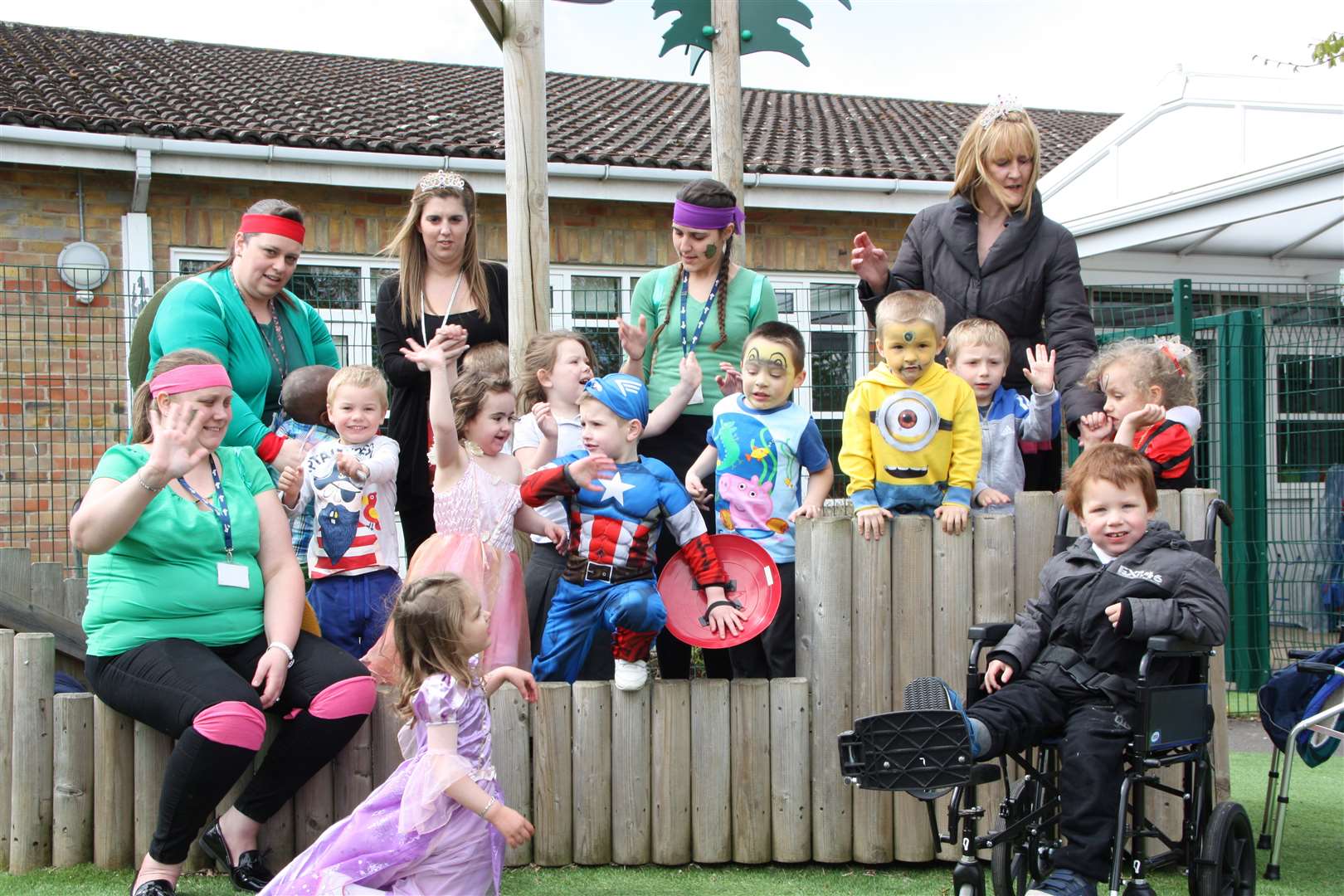 Milestone Academy special school pupils celebrated their Outstanding Ofsted with a fun day.