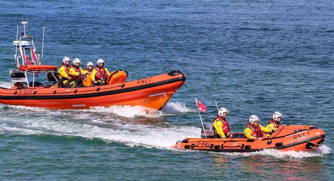 Margate RNLI's B class and D class lifeboats. Picture: RNLI Margate