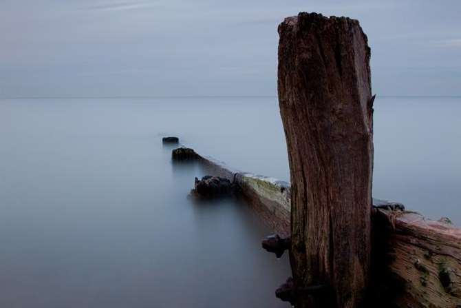 An atmospheric shot taken on Whitstable beach by George Fisk