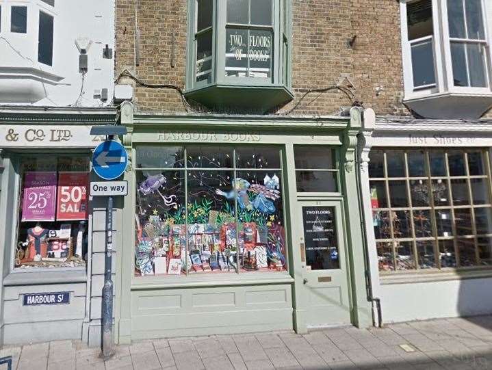 How Harbour Books in Whitstable previously looked. Picture: Google Street View