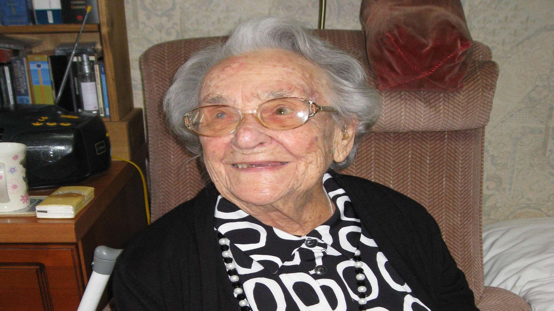 Ivy Woolcock celebrates her 105th birthday