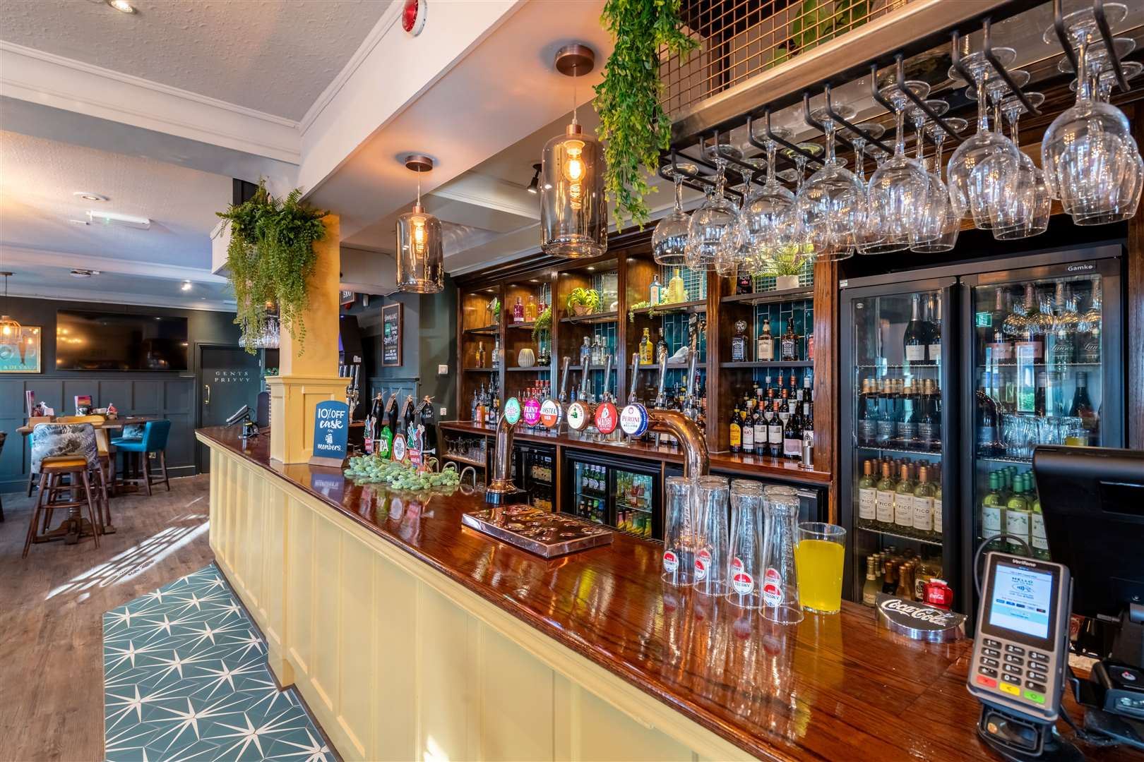 Bosses say the pub now has a "modern" look