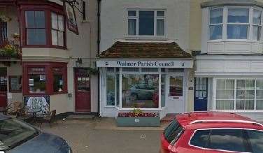 The present office of Walmer Parish Council is rented. Picture Google Maps