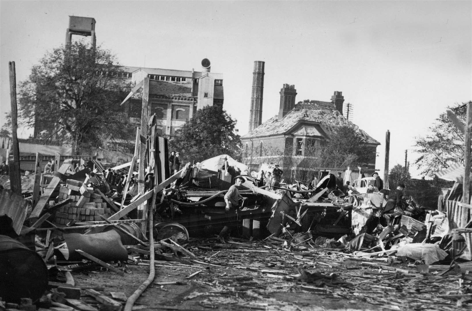 Beaver Road School was destroyed in the raid. Credit: Steve Salter (1302633)