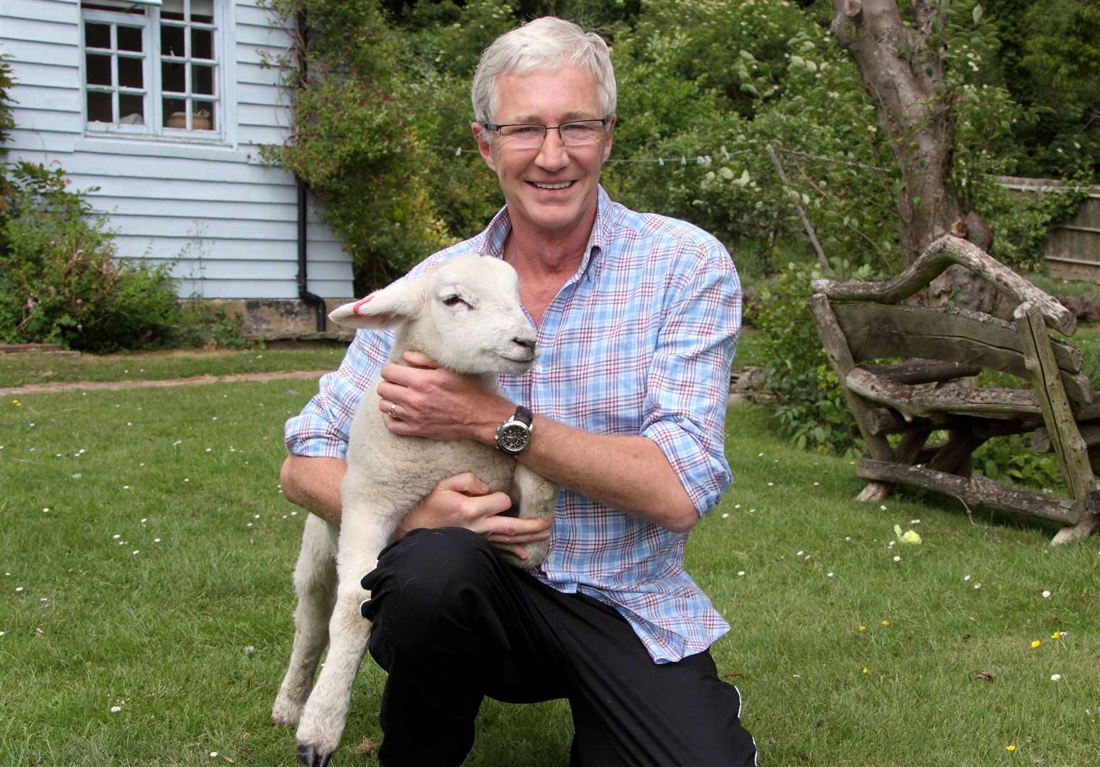 Paul O’Grady left money for animal charities in his will. Picture: Joseph Murphy/RSPCA