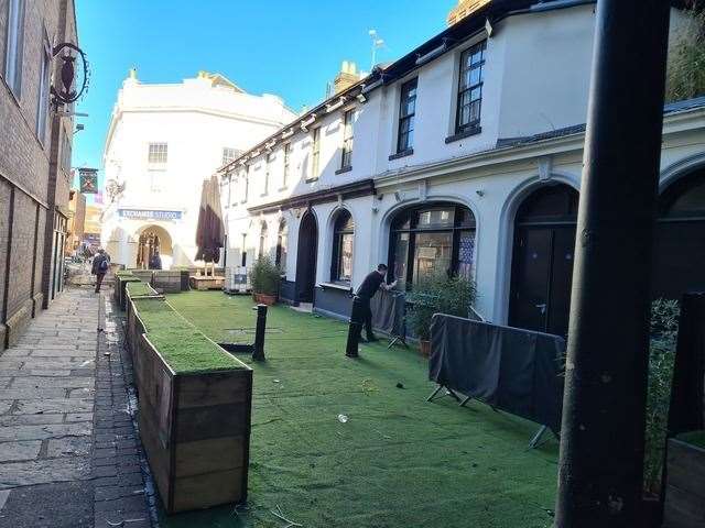 Police were called to Market Buildings in Maidstone