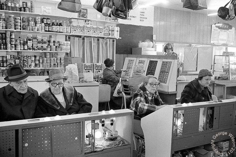 Persil and Daz washing powder were among the prizes at the bingo hall. Copyright: George Wilson