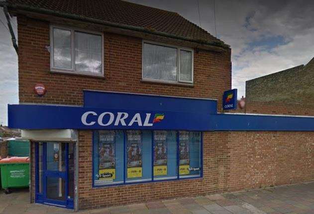 Coral betting shop in Newington Road, Ramsgate. Picture: Google Streetview (3912674)