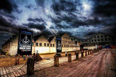 Have a haunted dinner or ghost tour at the Historic Dockyard, Chatham