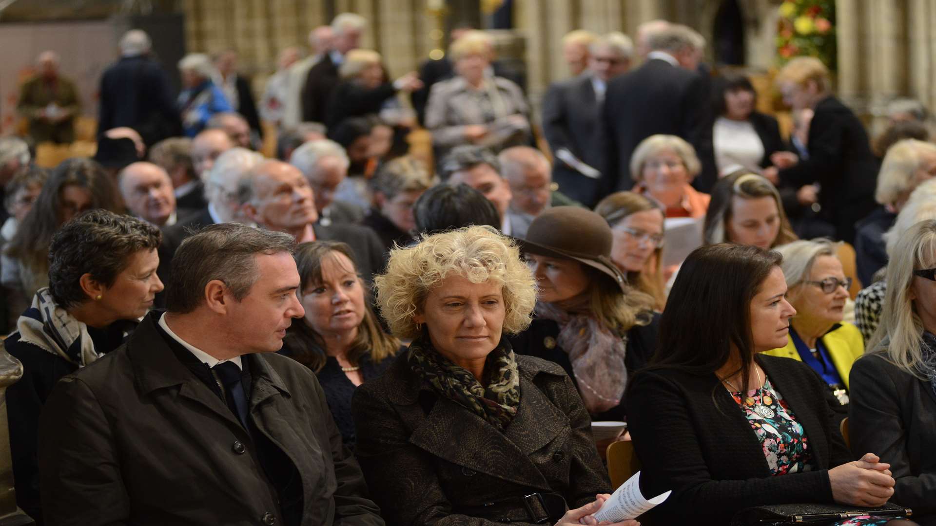 The cathedral was packed for the 300th anniversary service