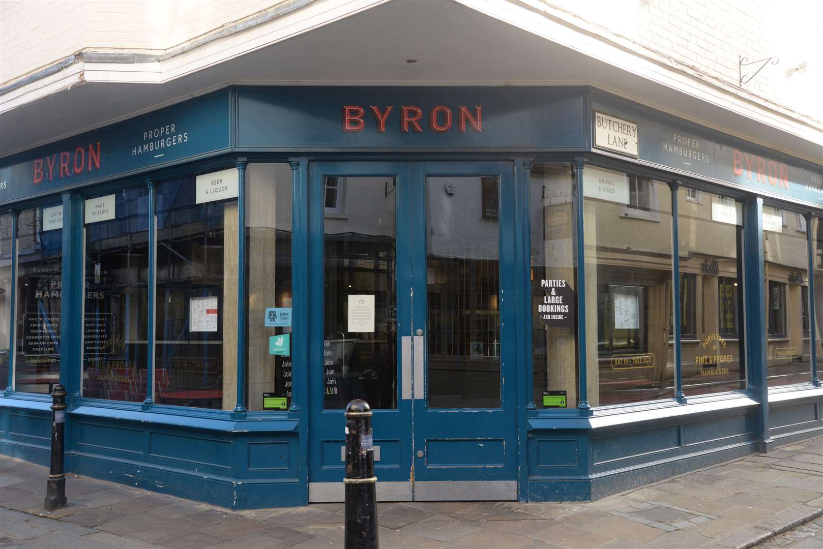 Byron has outlets in Canterbury and Bluewater