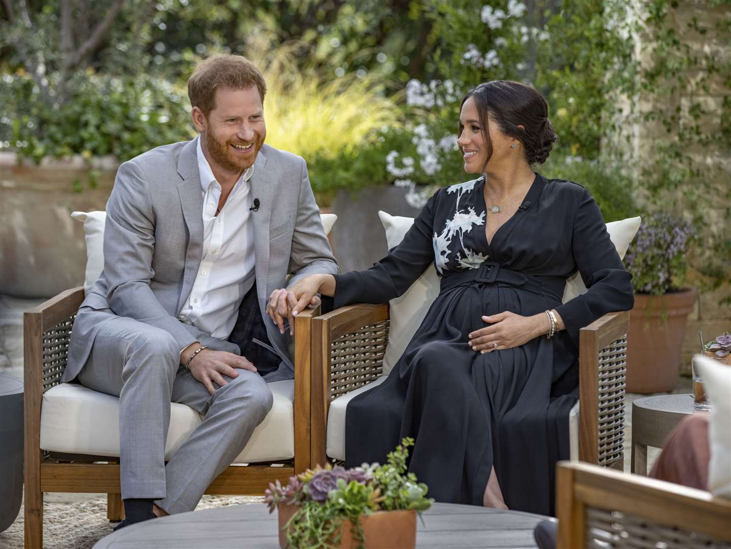 Harry and Meghan talked candidly during their interview (Harpo Productions/Joe Pugliese)