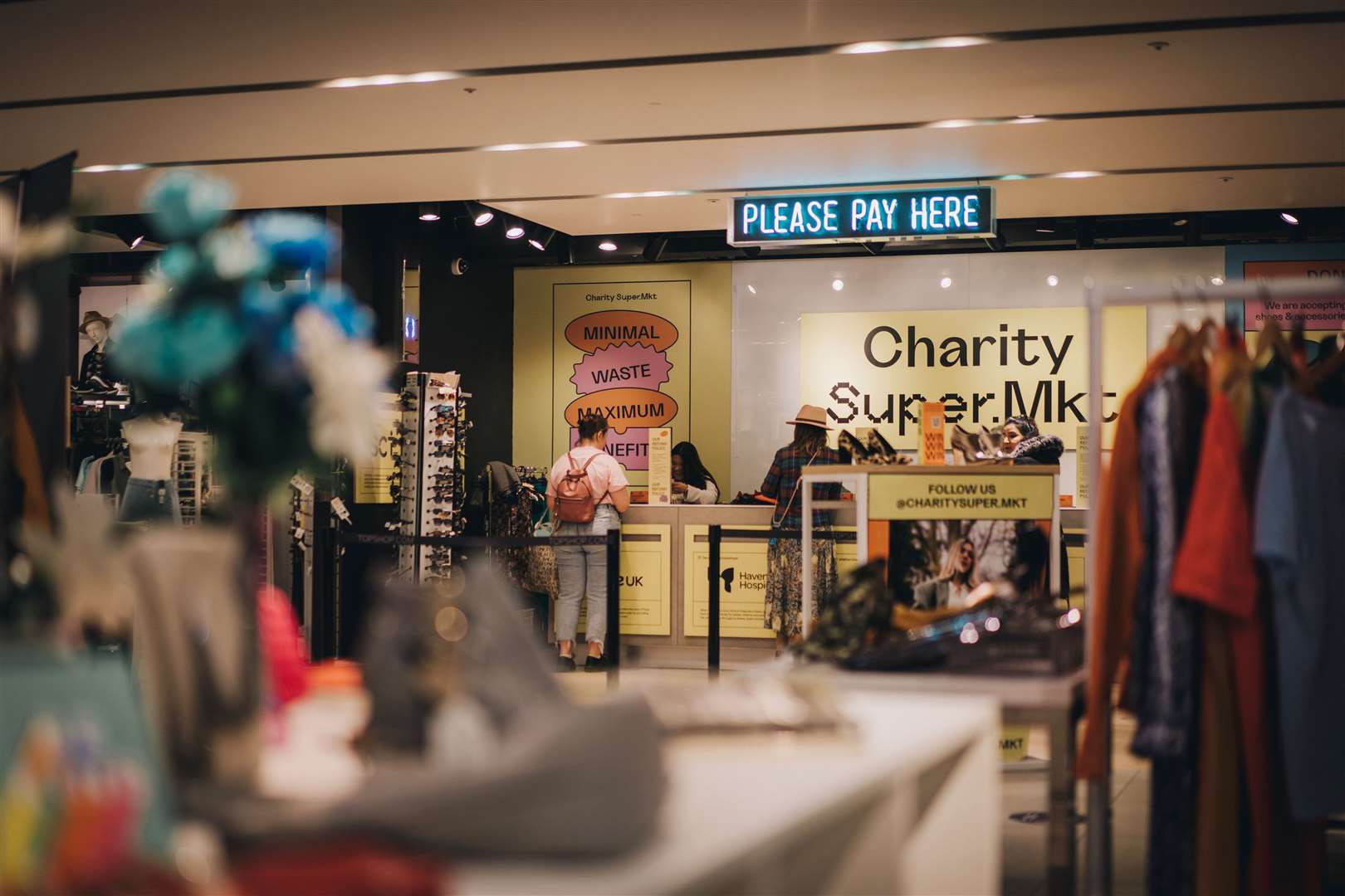 The Charity Super.Mkt has come to Bluewater. Picture: Bluewater