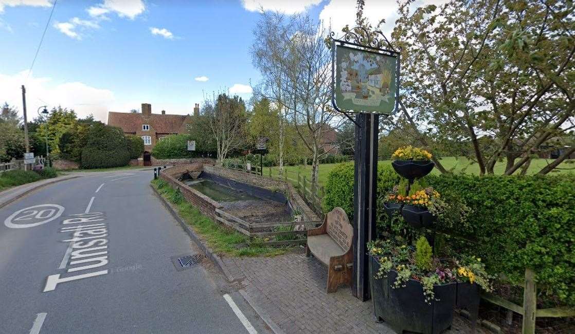 Tunstall village sign. Google