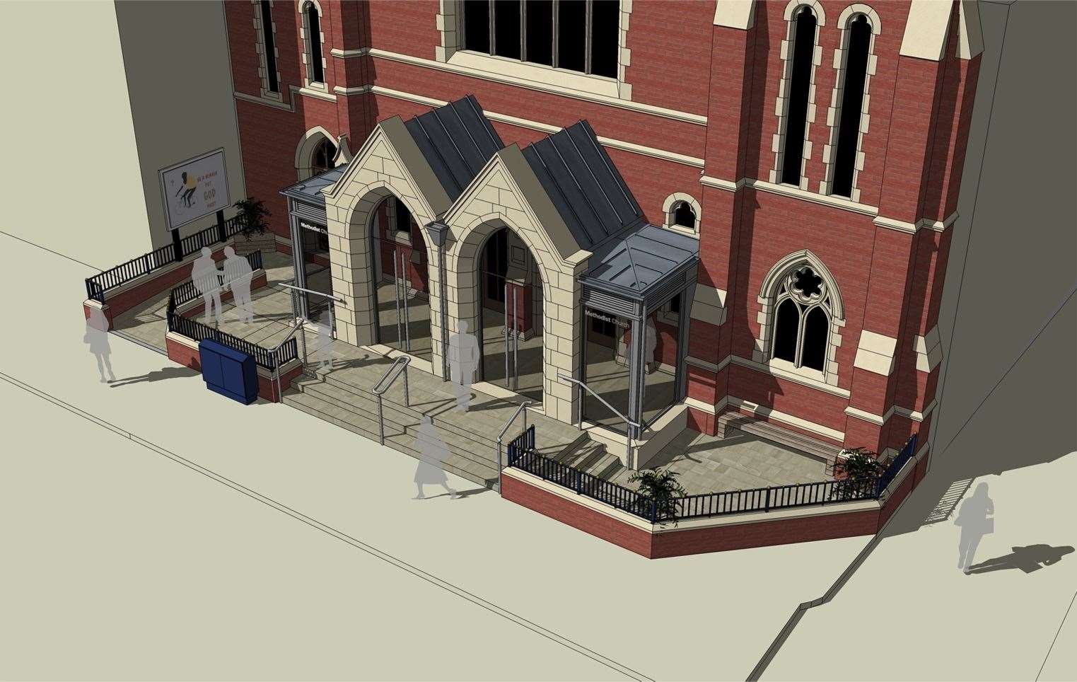 Works are set to begin soon at Gravesend Methodist Church. Picture: Gravesend Methodist Church (15115055)