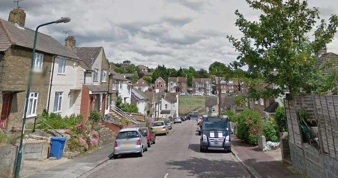 The incident happened in Berber Road, Strood