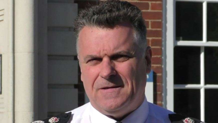 Chief constable Alan Pughsley was in charge of the virtual award ceremony