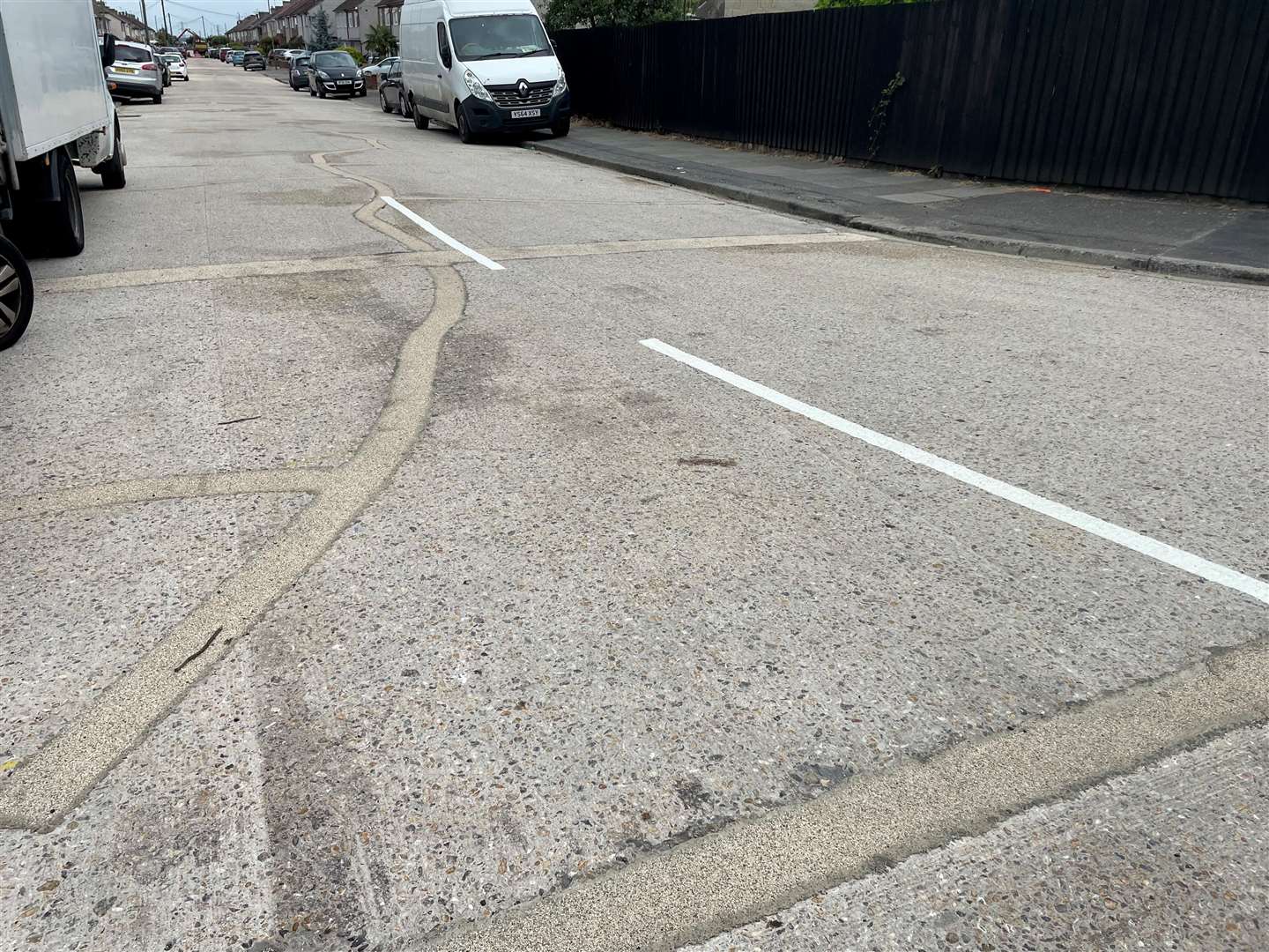 Residents have started a petition to resurface the road “properly”