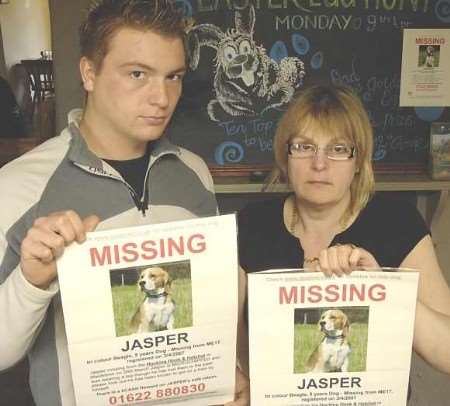 ANGUISH: Ricky Clark and his mother Sue. She can't talk about what's happening without crying. Picture: ANDY PAYTON