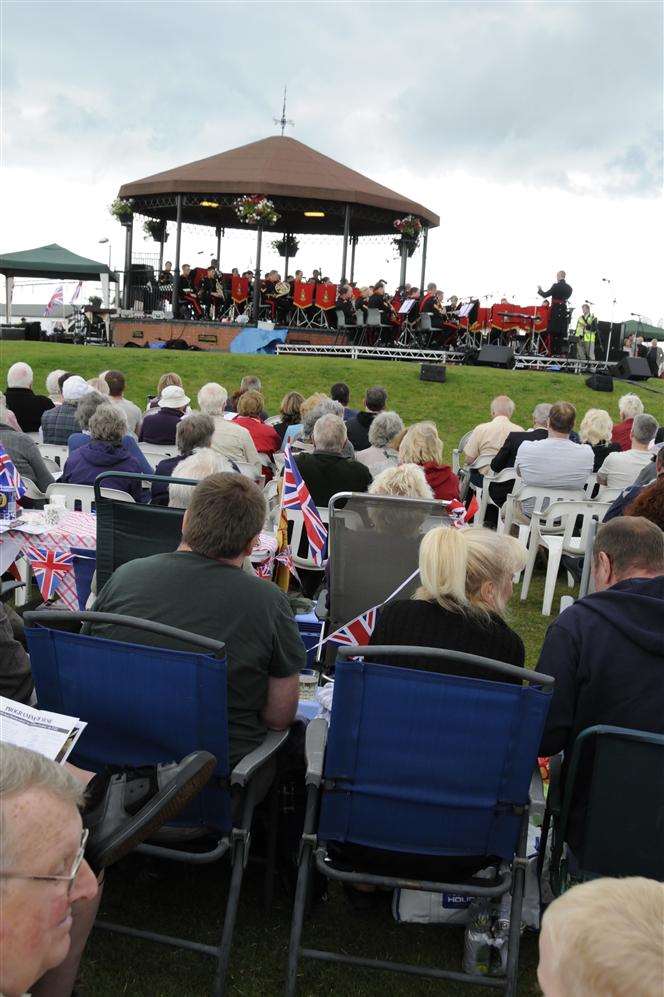 Crowds at last year's concert