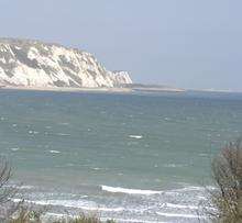 White cliffs of Dover