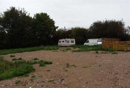If granted, the enforcement notice would mean all caravans would have to be removed from the land